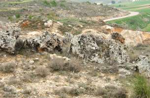 Pozo de Almoguera - Yebra - Almoguera: Silicificaciones y Yesos