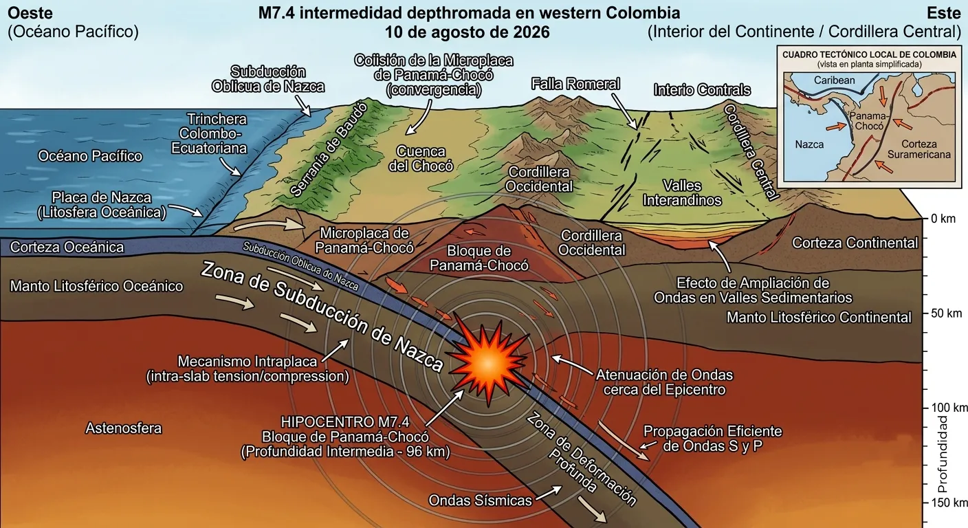 Sismo Colombia