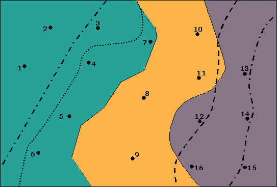 Mapa de Facies