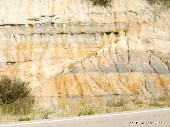 Embalse de la Toba: Falla inversa