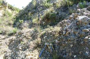 Durón: Anticlinal de Durón - Conglomerados