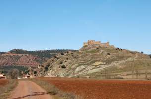 Riba de Santiuste: Afloramiento del Triásico