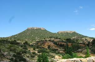 Viana de Mondéjar: Cerros testigo.