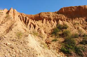 Zarzuela de Jadraque: Plioceno - Acarcavamiento