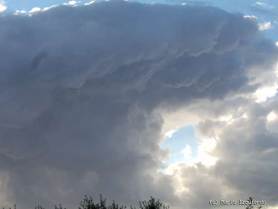 Cúmulonimbos (nubes bajas, medias y altas)