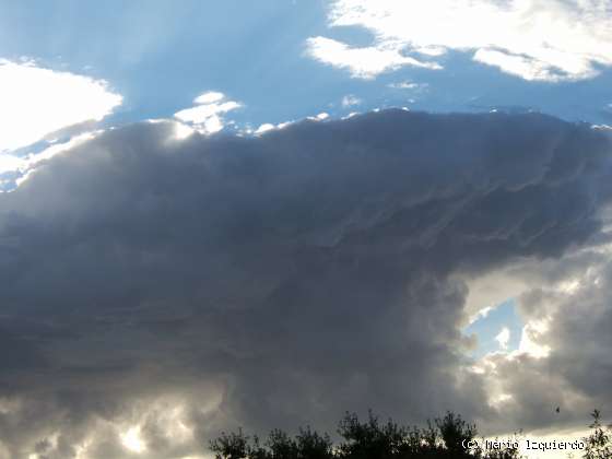 Cúmulonimbos (nubes bajas, medias y altas)
