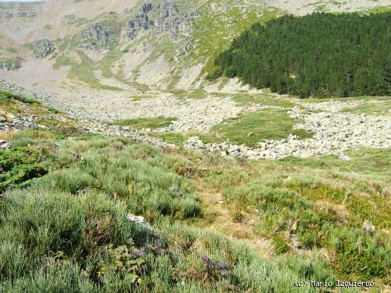 Moncayo: Morrena glaciar