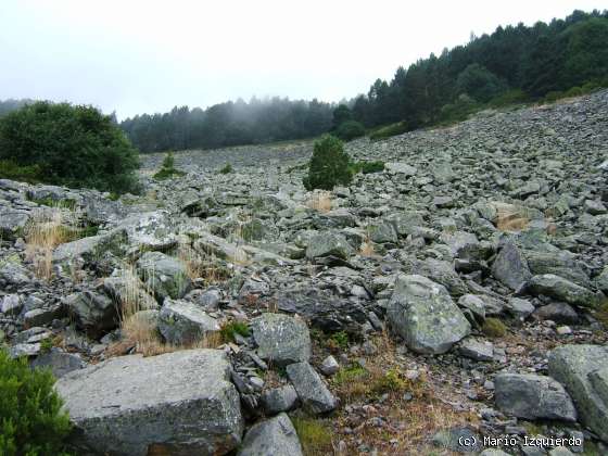 Moncayo: Morrena glaciar