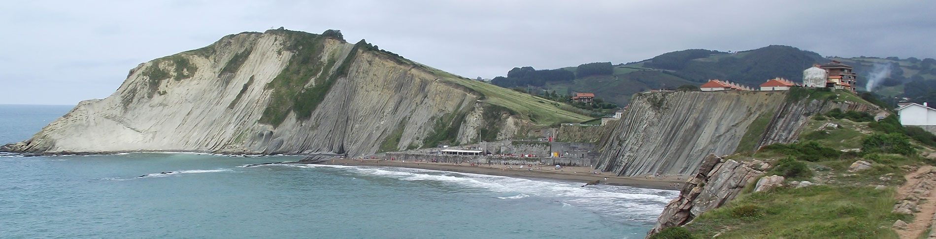 Flysch plegado y fallado